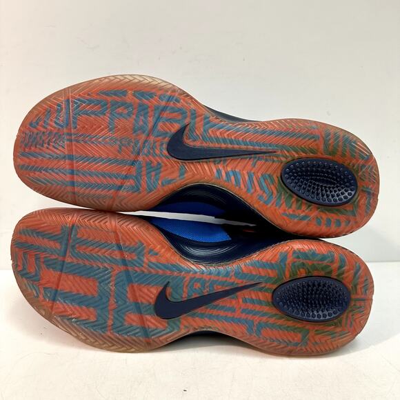 NWOT Nike Zoom Hyperenforcer PE Russell Westbrook OKC Thunder Blue Orange 11 - Picture 13 of 15